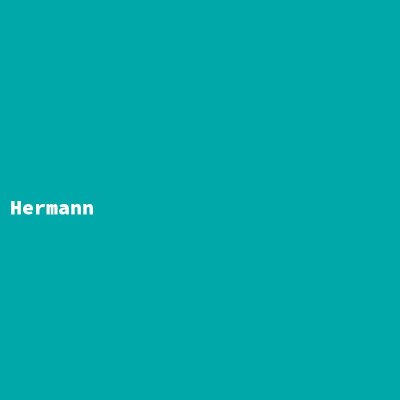 Manufacturer: Hermann